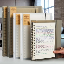 Loose Leaf Refill Binder Notebook Blank/Line/Grid/Cornell Replacable Metal Ring Office&School Supplies Stationery