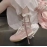 Designer Women Lolita Sneaker Sports Cartoon Patchwork White Shoes Brand Breathable Thick Heels Sneakers Casual Running Platform