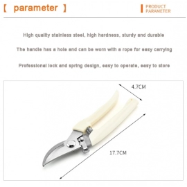 Garden Pruner Tree Cutter Gardening Pruning Shear Scissor Garden Flower Plant Cutting Tools Set Home Tools