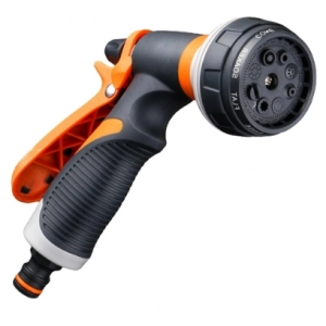 Watering Gun Garden 8 Modes High Pressure Sprayer Adjustable Irrigation Watering Nozzle for Plant Lawn Yard Watering Sprinkler